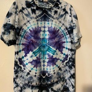 Tie dye t shirt Hanes Size XL